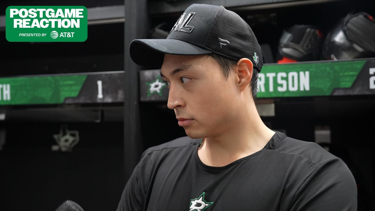 NYI@DAL Postgame: Jason Robertson | Dallas Stars