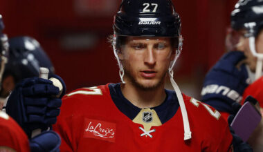 Panthers' Luostarinen out due to burns sustained in BBQ accident