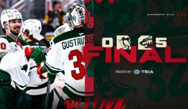 Game Recap: Wild 5, Penguins 0