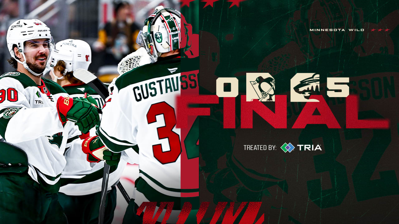 Game Recap: Wild 5, Penguins 0