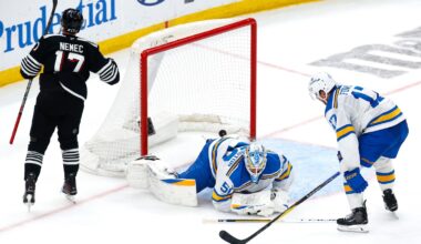 Simon Nemec's goal in overtime gives Devils a 3-2 victory over the Blues