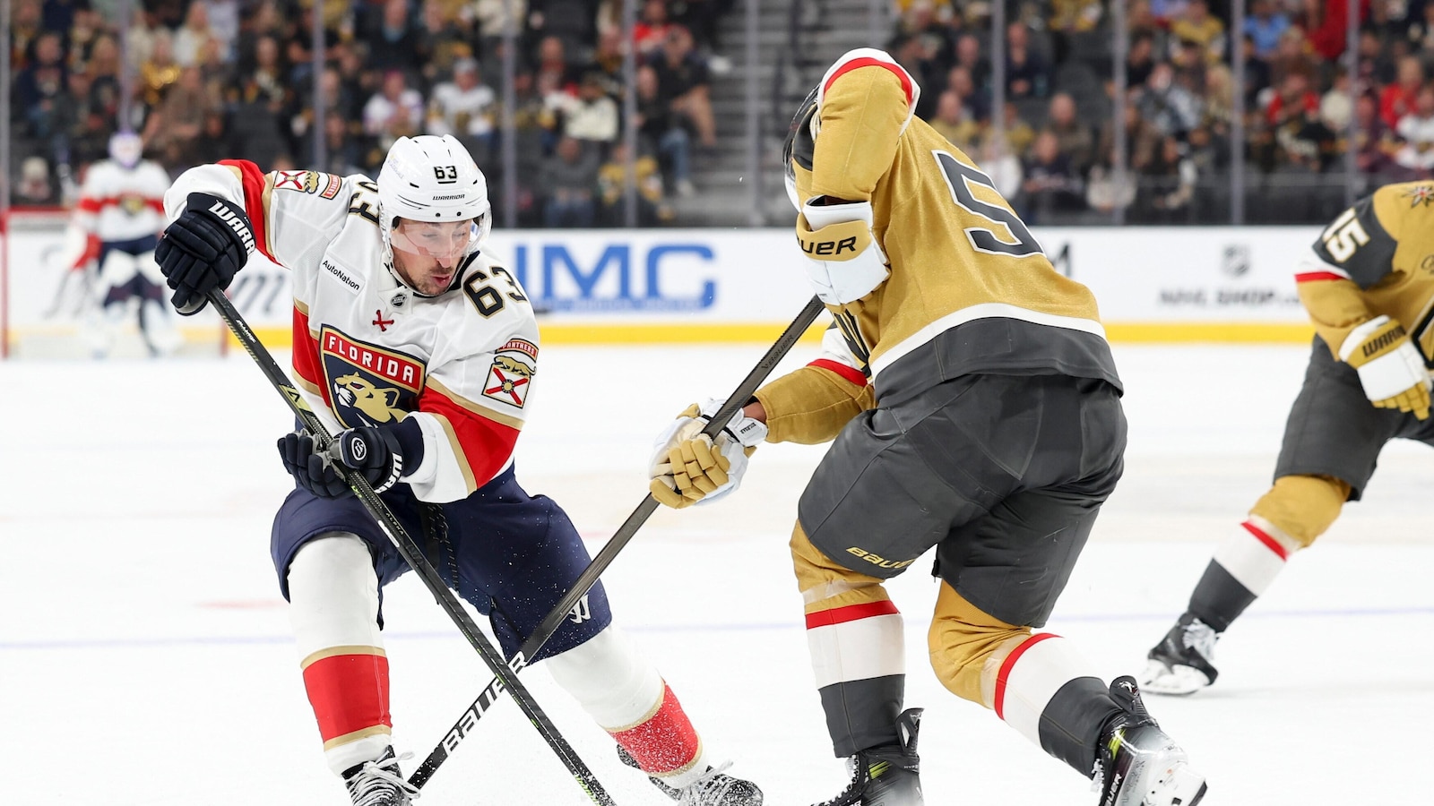 Marchand's goal streak reaches five games as Panthers beat Golden Knights