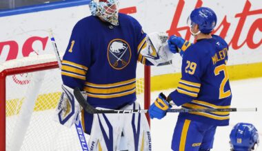 Beck Malenstyn's spectacular goal helps Sabres beat East-leading Hurricanes 4-1