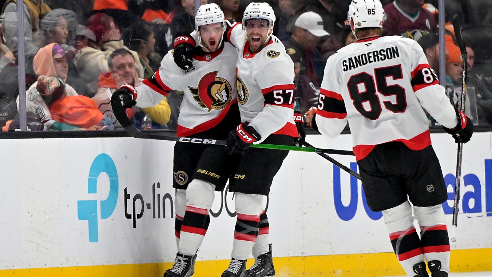 Batherson's deflection leads to winning goal in Senators' 3-2 victory over Ducks