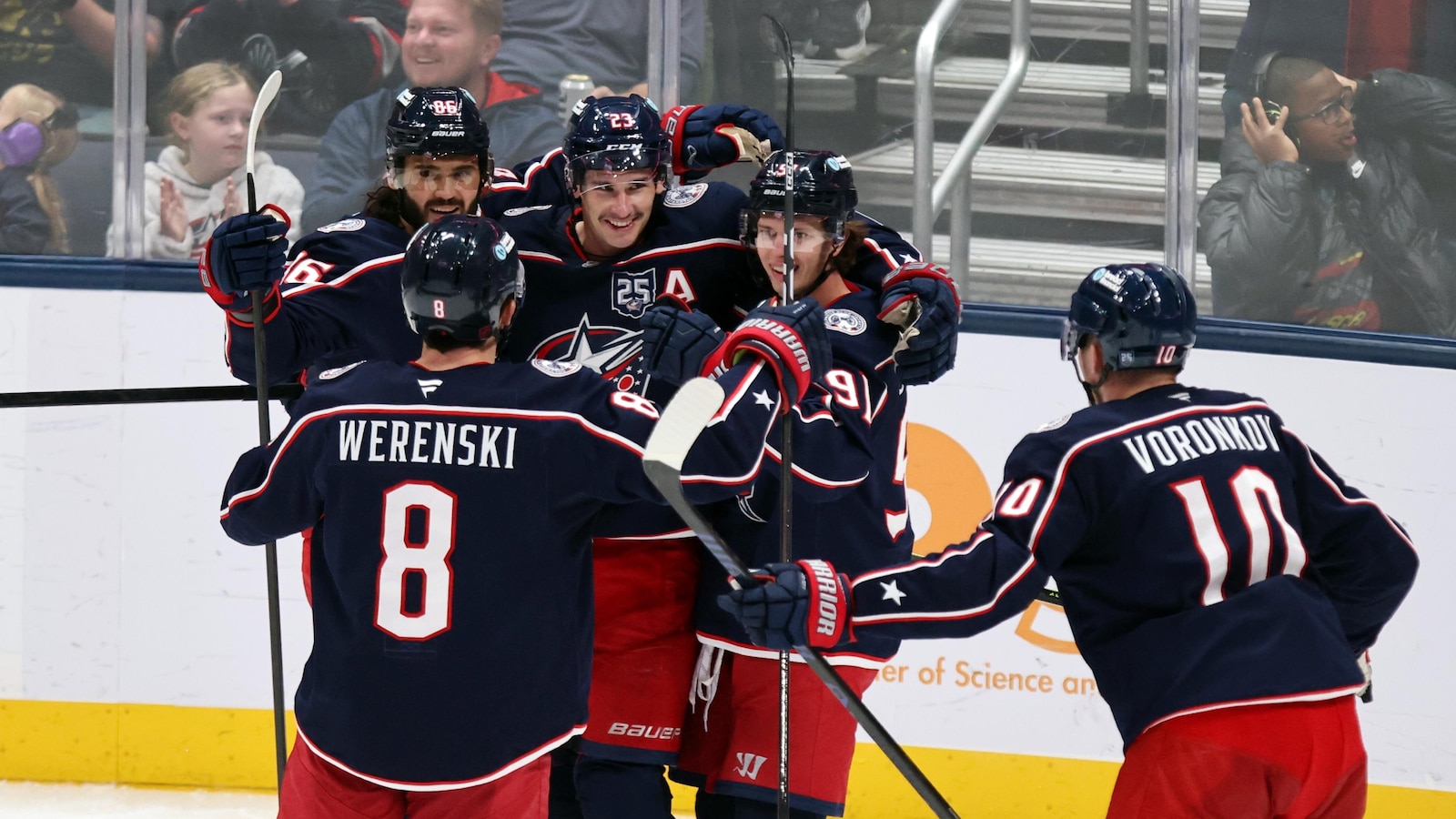 Werenski, Monahan lift Blue Jackets past Blues 3–2 for fourth straight win