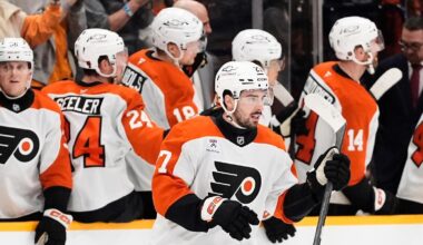 Konecny and Vladar lead Flyers to 3-1 win over Predators