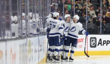Kucherov scores twice in third period as Lightning beat Golden Knights 6-3