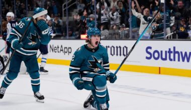 Will Smith scores tiebreaking goal late in 3rd period as Sharks beat Jets 2-1