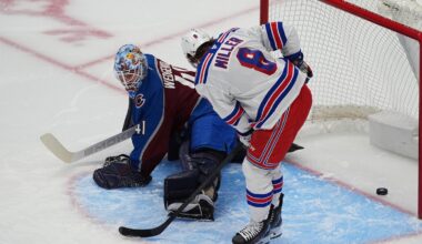 MacKinnon, Makar lead surging Avalanche to 6-3 win over Rangers