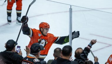 Ian Moore scores late tiebreaking goal, Lukas Dostal shines in Ducks' 4-3 victory over the Bruins