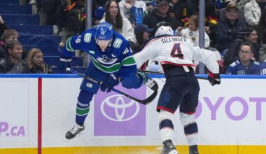 Boeser, Lankinen lead the Canucks to a 4-3 victory over the Blue Jackets