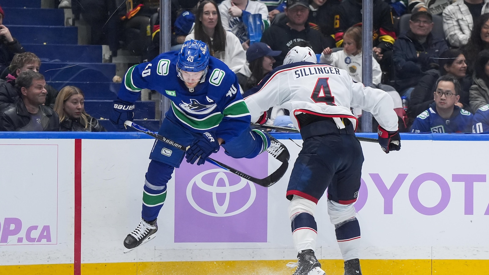 Boeser, Lankinen lead the Canucks to a 4-3 victory over the Blue Jackets