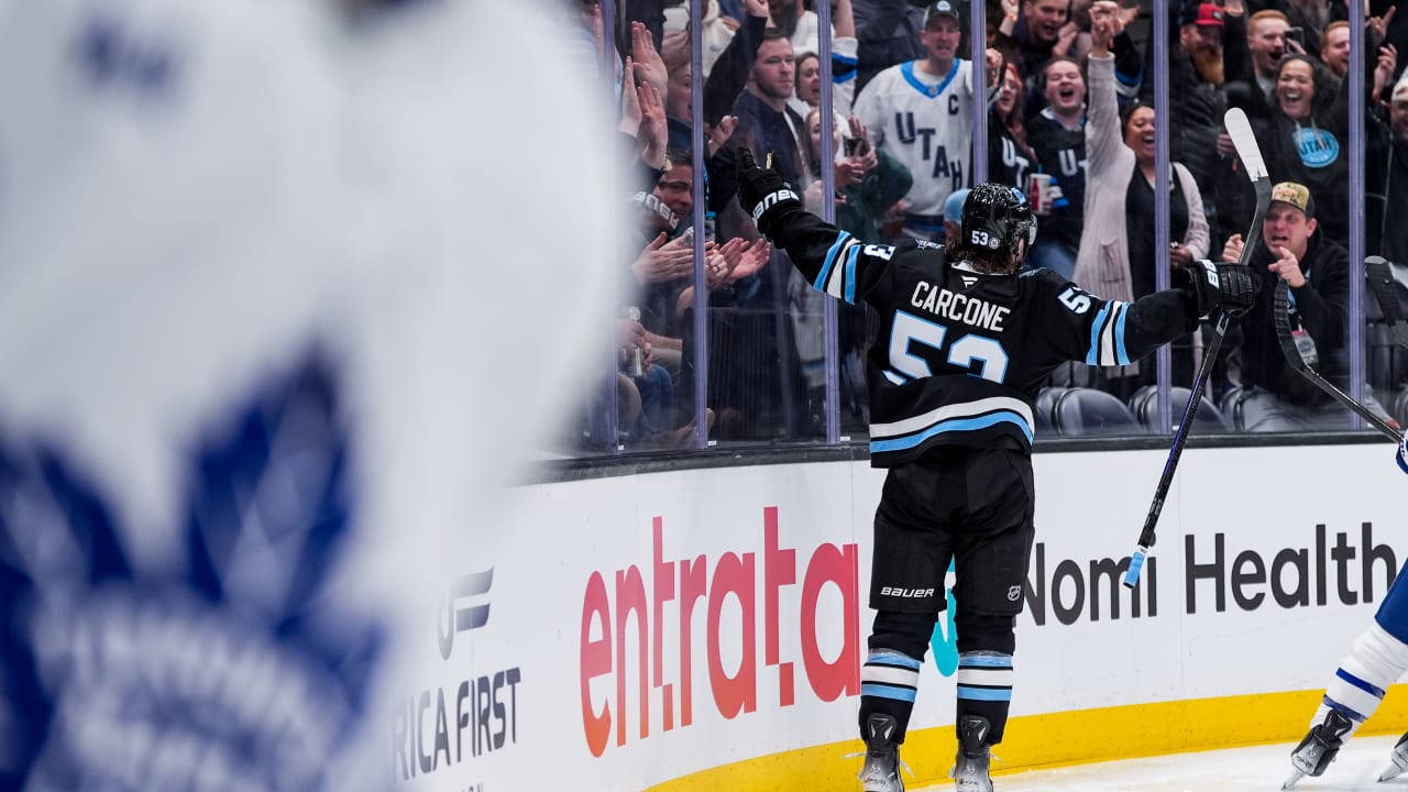 Utah Hockey Club rallies, earns critical point in shootout loss to Maple Leafs