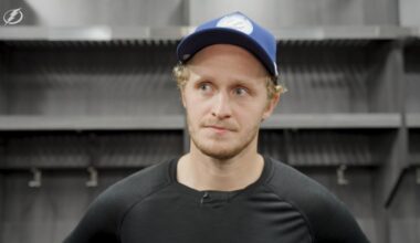 Jake Guentzel | Postgame at Utah Mammoth | Tampa Bay Lightning - NHL.com