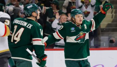 Kaprizov scores on power play with 10 seconds left in OT, Wild top Golden Knights