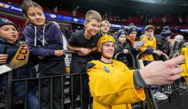 Predators Wood thrilled to play against idol Malkin, Penguins in Global Series