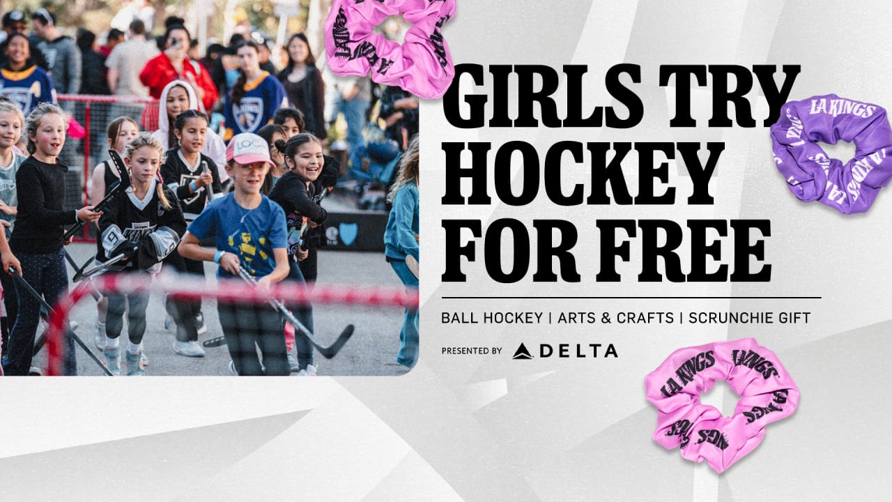 LA Kings Girls Try Hockey for Free Days