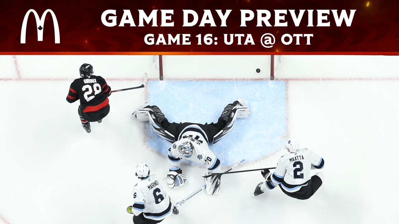 Senators return home to take on Mammoth