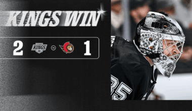 RECAP: Kings 2, Senators 1, 11/24