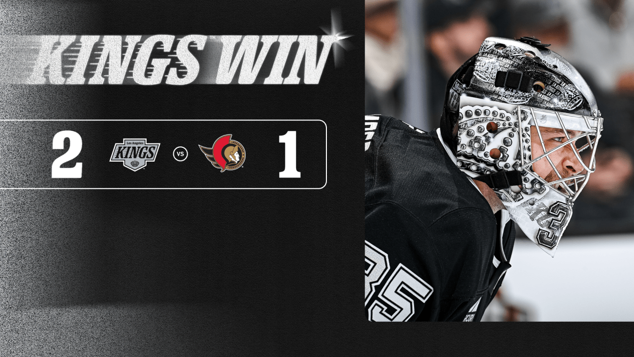 RECAP: Kings 2, Senators 1, 11/24