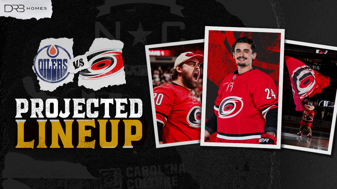 Projected Lineup: November 15 vs. Edmonton