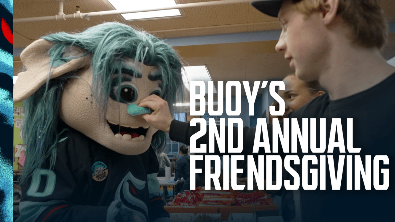 Buoy's Friendsgiving! | Seattle Kraken