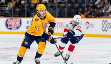 Preds Left Disappointed With Loss to Panthers