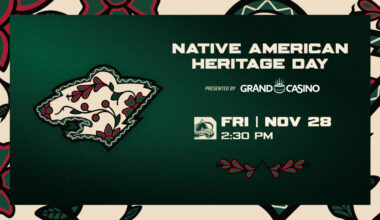 Minnesota Wild to Celebrate Native American Heritage Day on Nov. 28