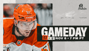 GAMEDAY: Ducks Preparing for ‘Test’ in Pacific Division Battle in Vegas