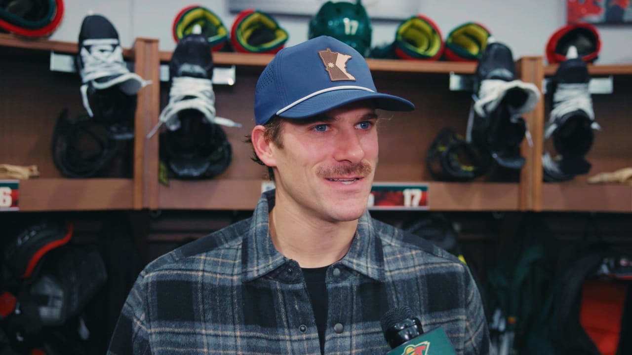 Foligno at Practice 11/3 | Minnesota Wild