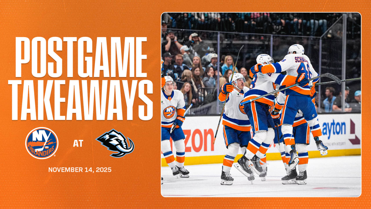 Takeaways: Schaefer’s OT Winner Lifts Islanders To 3-2 Win Over Utah