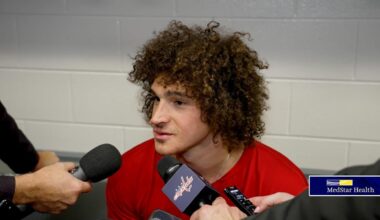 Sonny Milano | Postgame | Washington Capitals