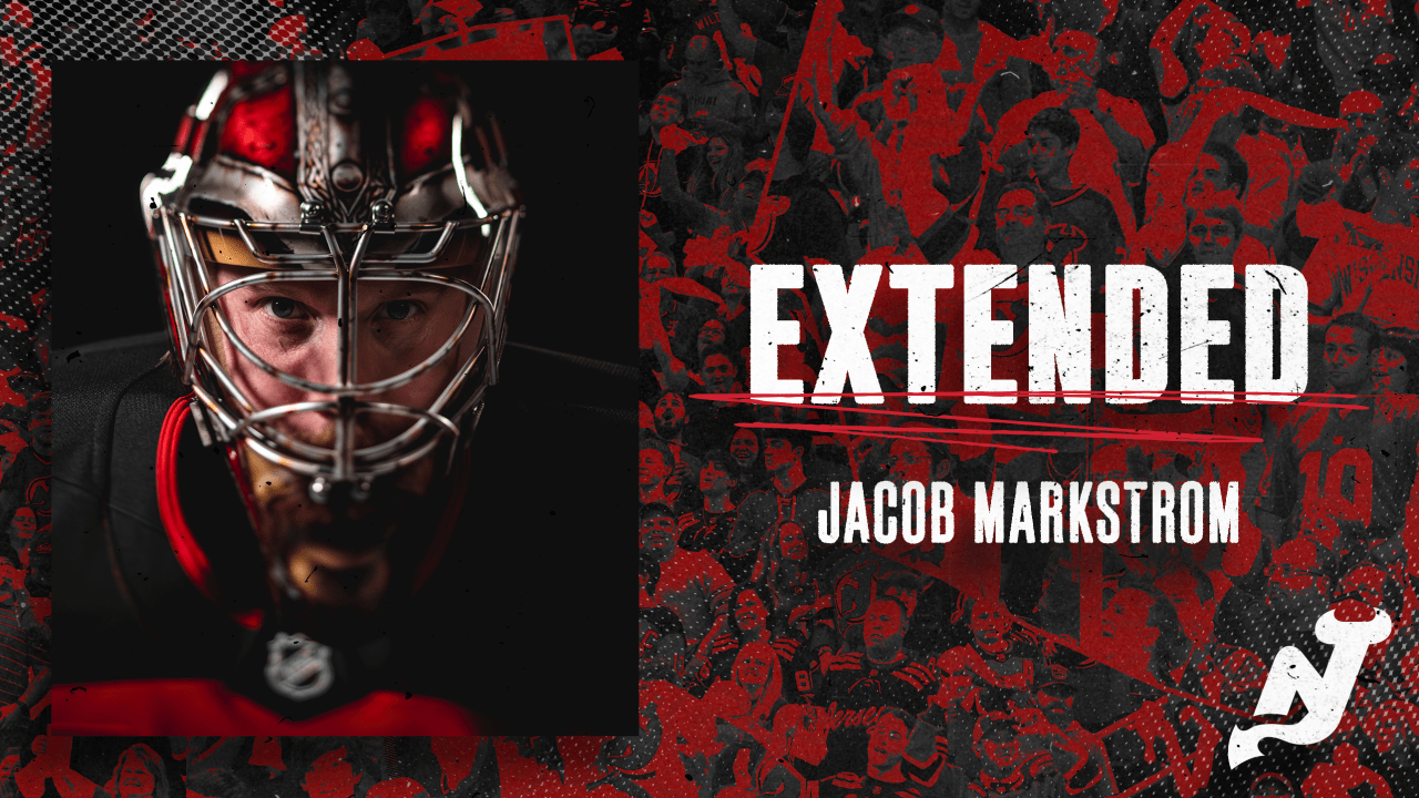 Devils Agree to Terms with Jacob Markstrom | RELEASE