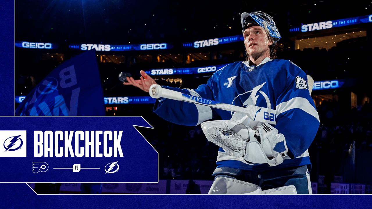 The Backcheck: First shutout of 2025-26 extends Lightning win streak to four