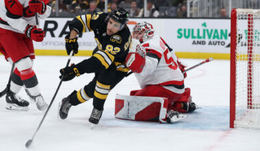 Kochetkov makes 29 saves, Hurricanes defeat Bruins