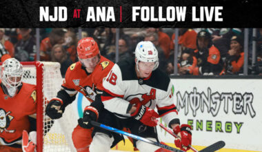 LIVE UPDATES: Devils 0 at Ducks 1