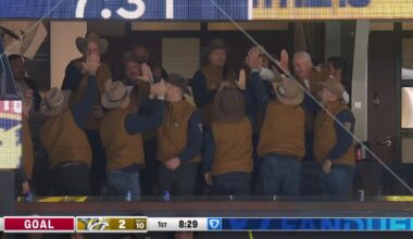 Panthers dads rock stylish cowboy outfits on annual trip