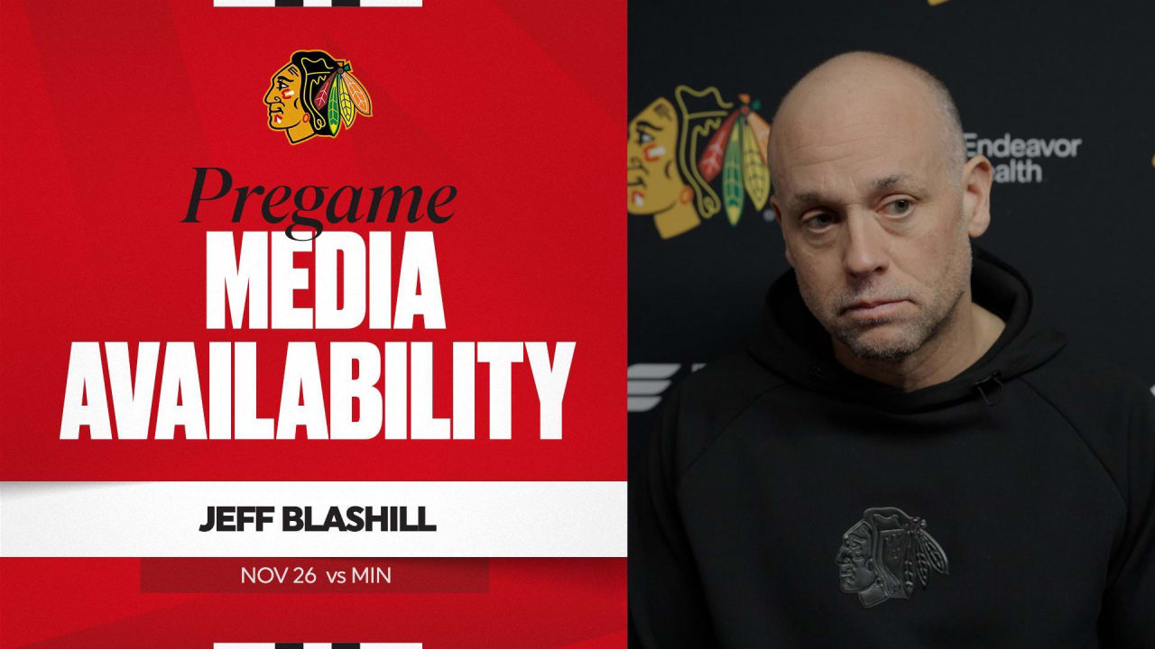 Blashill on Facing Wild | Chicago Blackhawks