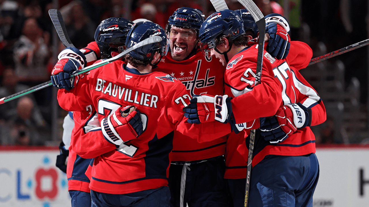 Ovechkin scores 908th NHL goal, Capitals edge Jets