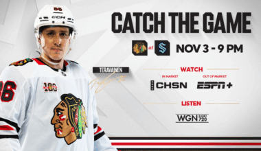 PREVIEW: Blackhawks Travel West to Take On Kraken