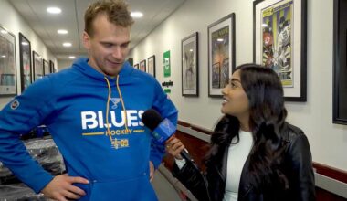 Buchnevich on 600 games | St. Louis Blues