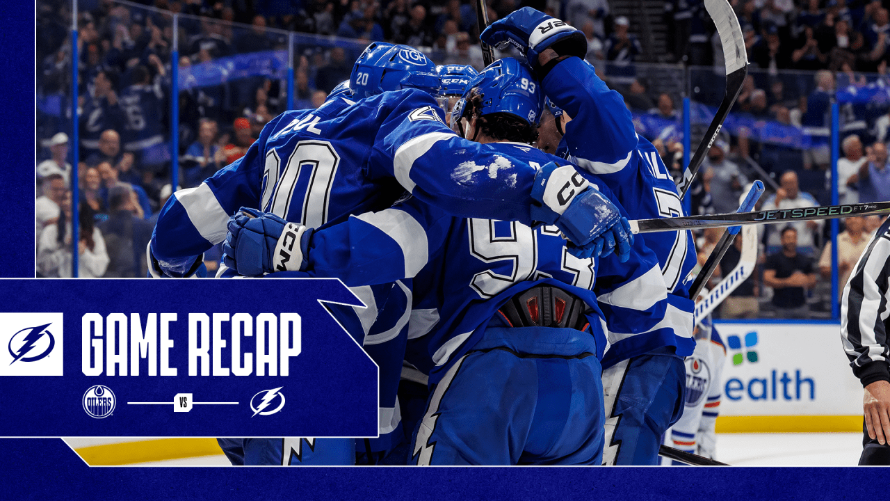 Recap: Lightning 2, Oilers 1 - OT