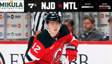 Glass Returns as Devils Face Canadiens | PREVIEW