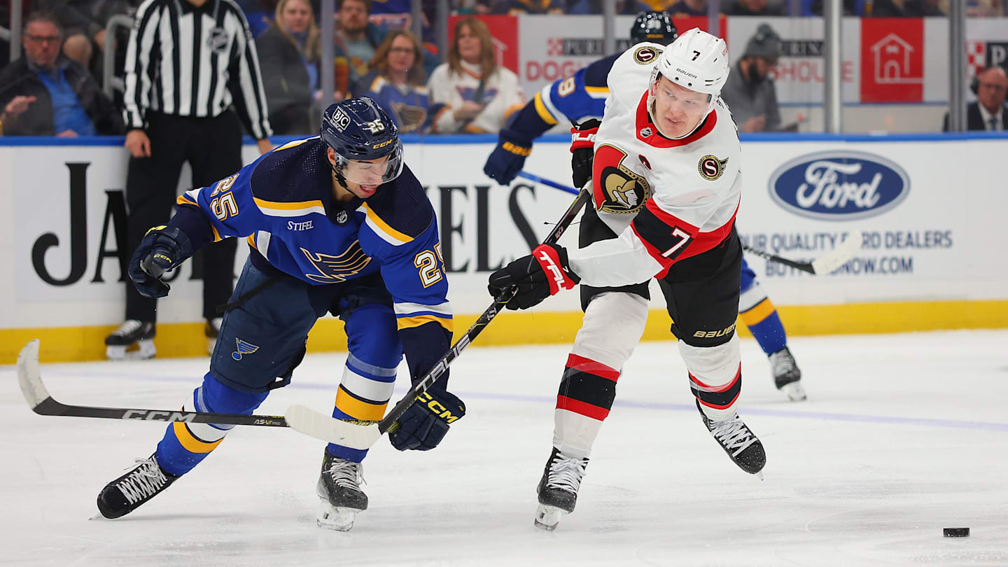 Ottawa Senators v St Louis Blues