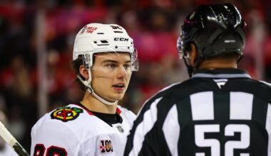 Chicago Blackhawks' Connor Bedard Shockingly Praises Mason McTavish After Scuffle