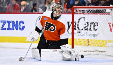 Goaltender Carter Hart Near Vegas Golden Knights Debut