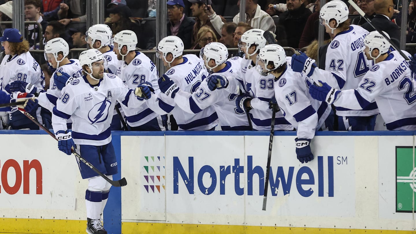 Tampa Bay Lightning Skyrocketing to Top of Standings