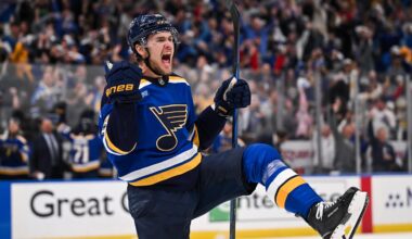 St. Louis Blues Forward Burned in Home Accident