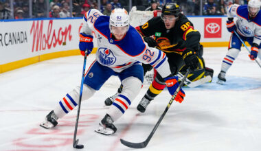 Edmonton Oilers v Vancouver Canucks