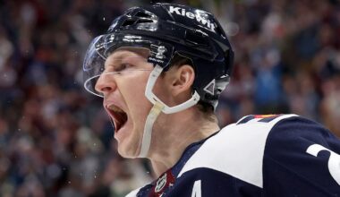 Colorado Avalanche center Nathan MacKinnon is absolutely on fire right now, and is helping power the team's rise.